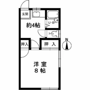グランピア宝塚【2階】の間取り