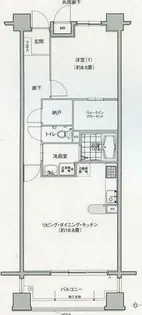 グラン・アベニュー名駅南【6階】の間取り