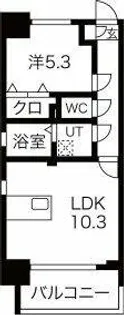 ブランブリエ東山ドゥーエ【9階】の間取り