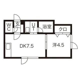 北海道札幌市手稲区前田九条14丁目【アパート】の間取り