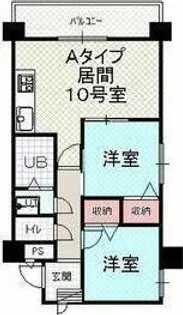 第88松井ビル【5階】の間取り