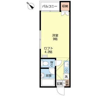 フォレスト和白【0101号室】の間取り