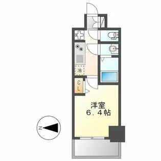プレサンス新栄アーバンフロー【12階】の間取り