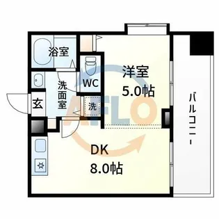 シティライフプレサンス新大阪【10階】の間取り