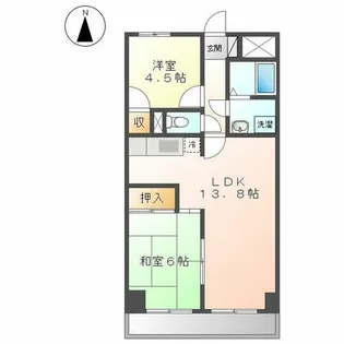 アーバン滝子【12階】の間取り