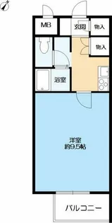 グランディールハイツ【3階】の間取り