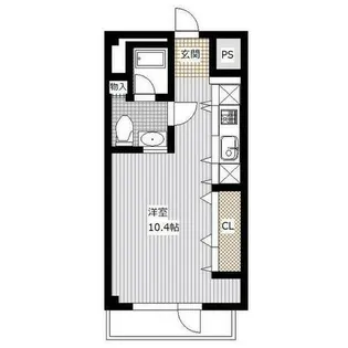 S‐FLATⅡ【3階】の間取り