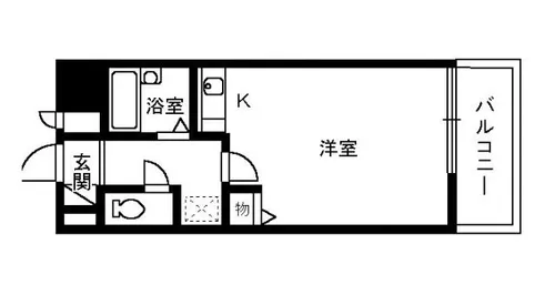 プランドールマサキ【503号室】の間取り