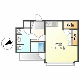 千種タワーヒルズ【203号室】の間取り
