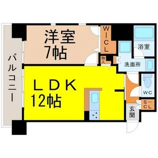 ファーストレジデンス栄【10階】の間取り