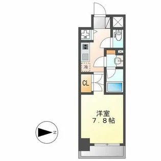 コンフォート新栄【3階】の間取り