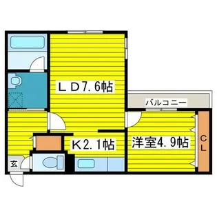 グランラヴィーヌN17【2階】の間取り