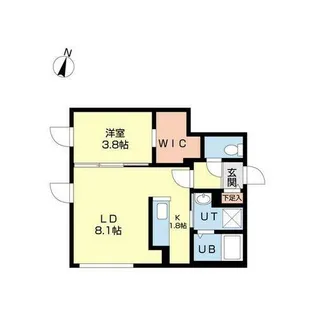 PolarisⅤ【1階】の間取り