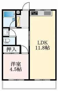 大阪府和泉市箕形町4丁目【マンション】の間取り