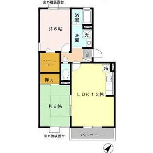 パストラル狭山【3階】の間取り