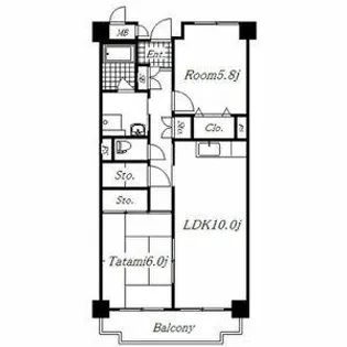 COZY128【3階】の間取り