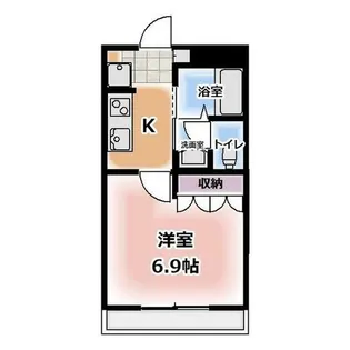 ミニマム【102号室】の間取り