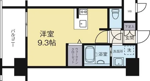 福岡県福岡市博多区築港本町【マンション】の間取り