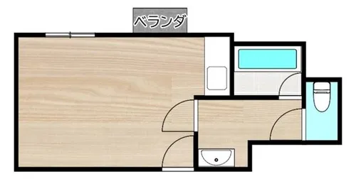 アネックス白浜【2階】の間取り