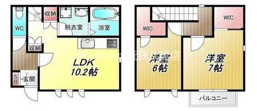 ブエナ・テラス【1階】の間取り