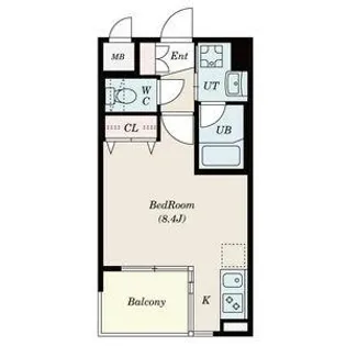 愛知県名古屋市西区則武新町3丁目【マンション】の間取り