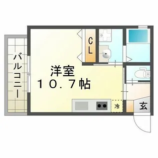 ALEGRIA垂水霞ヶ丘【1階】の間取り