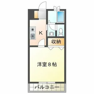 セトル月見山【1階】の間取り