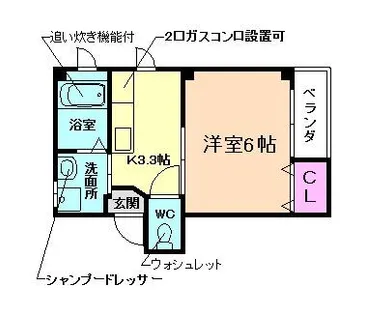 第2ビーグルマンション【2階】の間取り