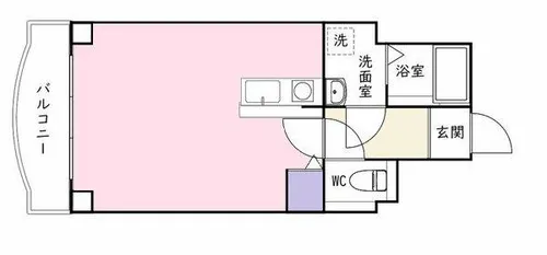 やまやの森【502号室】の間取り
