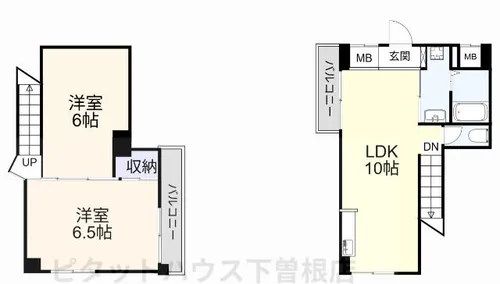Fortuna【601号室】の間取り