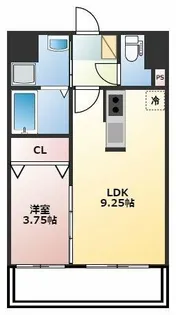 カルム空港南【2階】の間取り