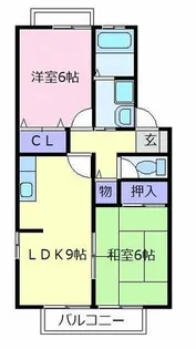 大阪府羽曳野市島泉8丁目【アパート】の間取り