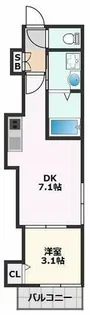 ソラーレ吹田【2階】の間取り