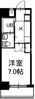 M’プラザ小阪駅前【6階】の間取り