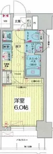 ファステート難波ミライズ【3階】の間取り