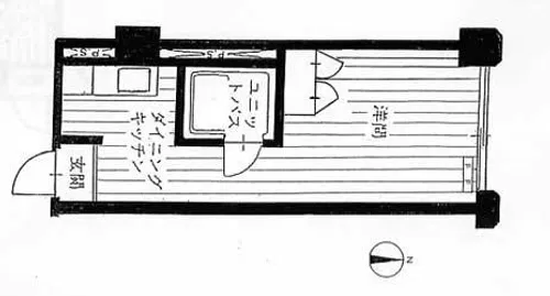 行啓グランドハイツ【11階】の間取り
