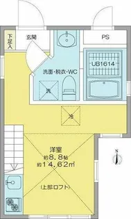 Ravir六番町(ラヴィール六番町)【4階】の間取り