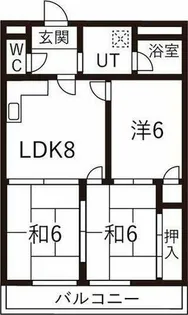 スカイメゾン【4階】の間取り