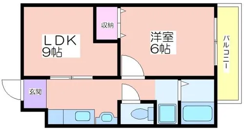 フォルムK【2階】の間取り