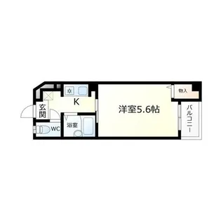 ヴェール天王寺【6階】の間取り