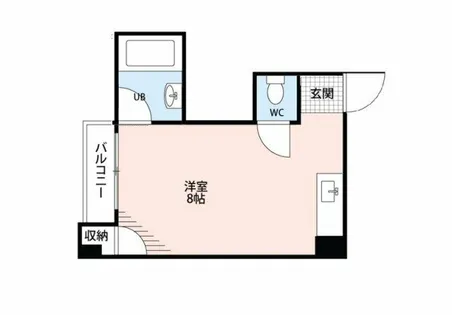 コーポイン長居A棟【3階】の間取り