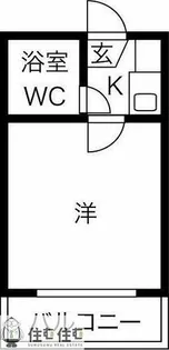 アルシャイン御幸【103号室】の間取り