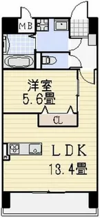 愛知県名古屋市東区筒井1丁目【マンション】の間取り