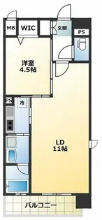 aLATO白壁【2階】の間取り
