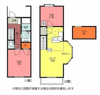 セザンヌ神野新田2【146号室】の間取り