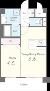 福岡県福岡市中央区小笹1丁目【マンション】の間取り