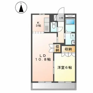 ドリーム・SKY【2階】の間取り