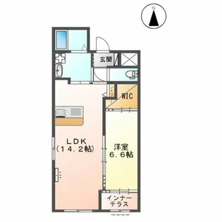 イーハ・トーヴ小路【1階】の間取り