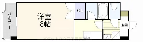 ジュネス壱番館【504号室】の間取り