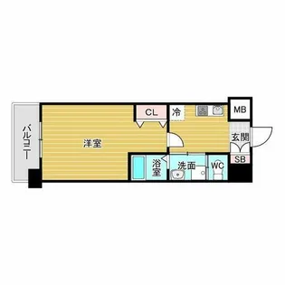 Reーbe東三国【10階】の間取り